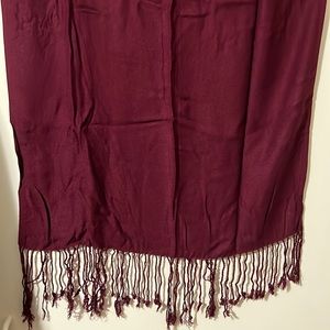 Plum Scarf